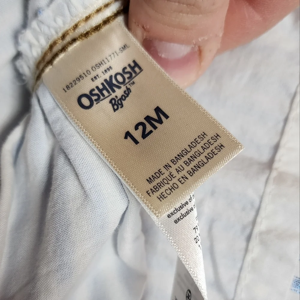 Oshkosh‎ B'gosh baby denim jumper dress